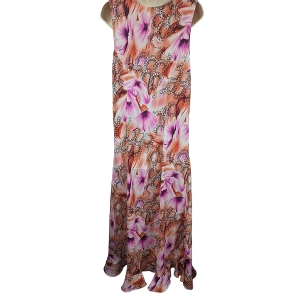 Mlle Gabrielle Floral Maxi Dress Sz 16 - Picture 2 of 9
